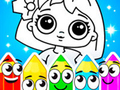 เกม Coloring Dolls