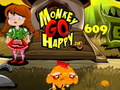 เกม Monkey Go Happy Stage 609