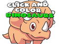 เกม Click And Color Dinosaurs