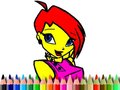 เกม Back To School Winks Coloring Book