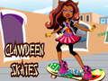 เกม Clawdeen skates