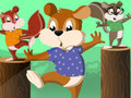 เกม Squirrel Hop