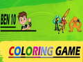 เกม Ben 10 Coloring