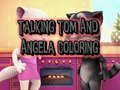 เกม Talking Tom and Angela Coloring