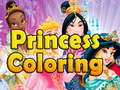 เกม Princess Coloring