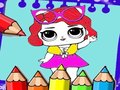 เกม Coloring Dolls Book