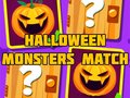 เกม Halloween Monsters Match