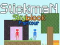 เกม Stickman Skyblock Parkour