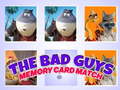เกม The Bad Guys Memory Card Match