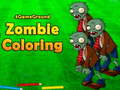 เกม 4GameGround Zombie Coloring
