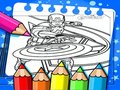 เกม Captain America Coloring Book 