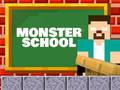เกม Monster School: Roller Coaster & Parkour