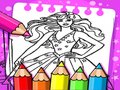เกม Barbie Coloring Book 