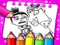 เกม Despicable Me Printable Coloring Book