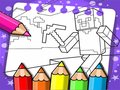 เกม Minecraft Coloring Book