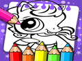 เกม Littlest Pet Shop Coloring Book