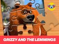 เกม Grizzy and the Lemmings Jigsaw Puzzle Planet