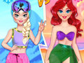 เกม Summer vs Winter Princesses Battle
