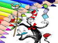 เกม Coloring Book for Cat In The Hat