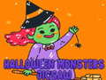 เกม Halloween Monsters Jigsaw