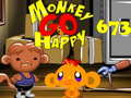 เกม Monkey Go Happy Stage 673