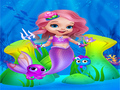 เกม Cute Mermaid Girl Dress Up 