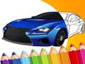 เกม Japanese Luxury Cars Coloring Book 
