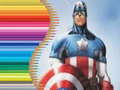 เกม Coloring Book for Captain America