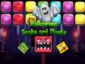 เกม Halloween Snake and Blocks