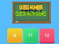 เกม Guess number Quick math games