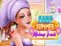 เกม My Glow Up Journey Summer Makeup Trends