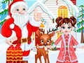 เกม Baby Taylor Christmas Reindeer Fun