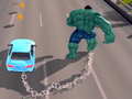 เกม Chained Car vs Hulk 