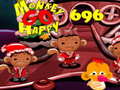 เกม Monkey Go Happy Stage 696