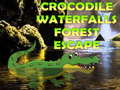 เกม Crocodile Waterfalls Forest Escape