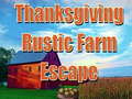 เกม Thanksgiving Rustic Farm Escape