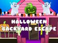 เกม Halloween Backyard Escape