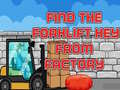 เกม Find The Forklift Key From Factory 