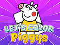 เกม Let's Color Piggys