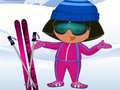 เกม Dora Ski Dress up 