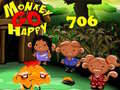 เกม Monkey Go Happy Stage 706