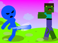 เกม Stickman Zombie Escape