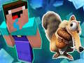 เกม Noob Parkour: Snow Age
