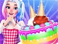 เกม Cute Doll Cooking Cakes