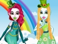 เกม Green Vs Rainbow Fashion Battle