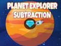 เกม Planet Explorer Subtraction