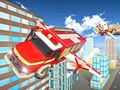 เกม Flying Fire Truck Driving Sim