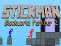 เกม Stickman Blockworld Parkour 2
