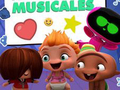 เกม Mini Beat Power Rockers: Musical Stickers