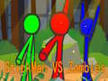 เกม StickMan Bros Vs Zombies